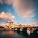 An amazing shot of the Tuileries Garden in Paris, France