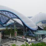 TRON_Lightcycle_Power_Run,_attraction_exterior