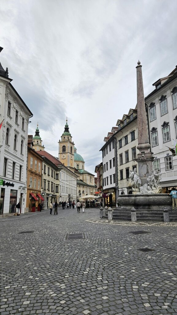 Explore the charming cobblestone streets and stunning architecture of Ljubljana's Old Town.