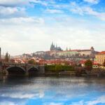 View of Prague Castle from Vltava side, Czechia