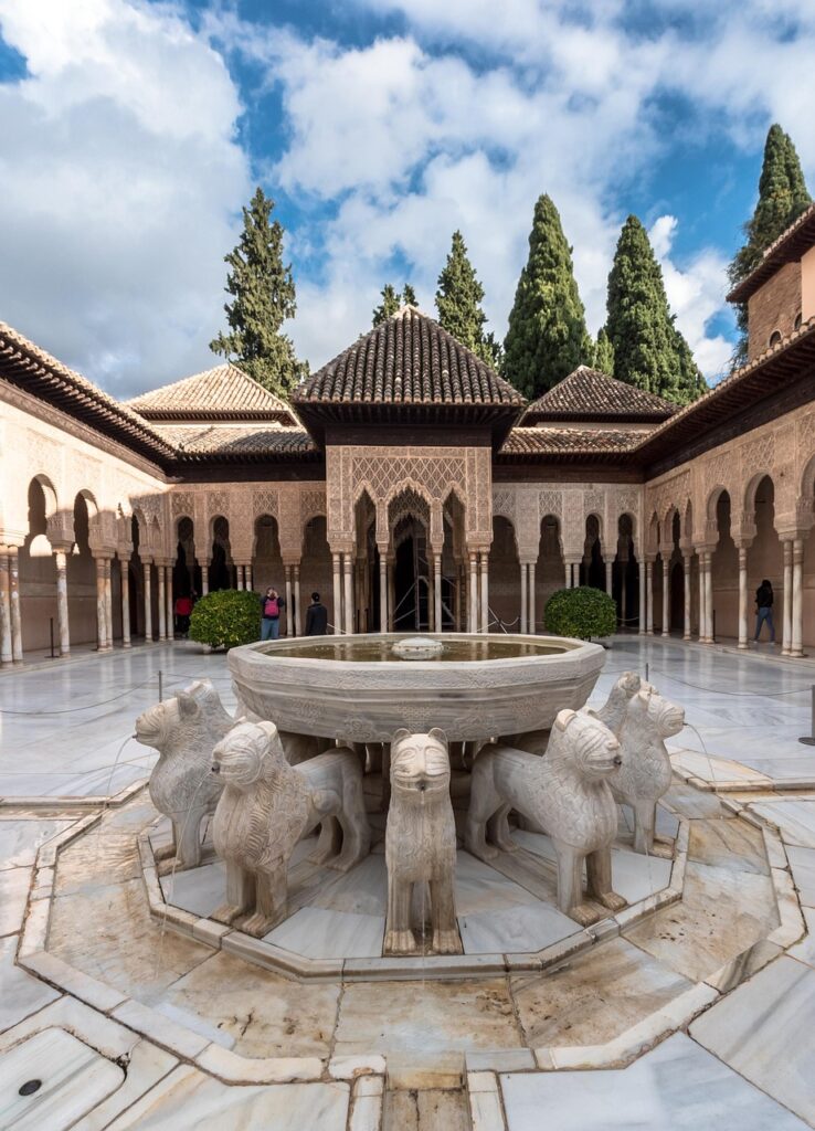lions, alhambra, granada, cordoba, spain, andalusia, architecture, source, monument, stone, arabic, fortress, palace, city, europe, tourism, alhambra, alhambra, alhambra, alhambra, alhambra, cordoba, cordoba