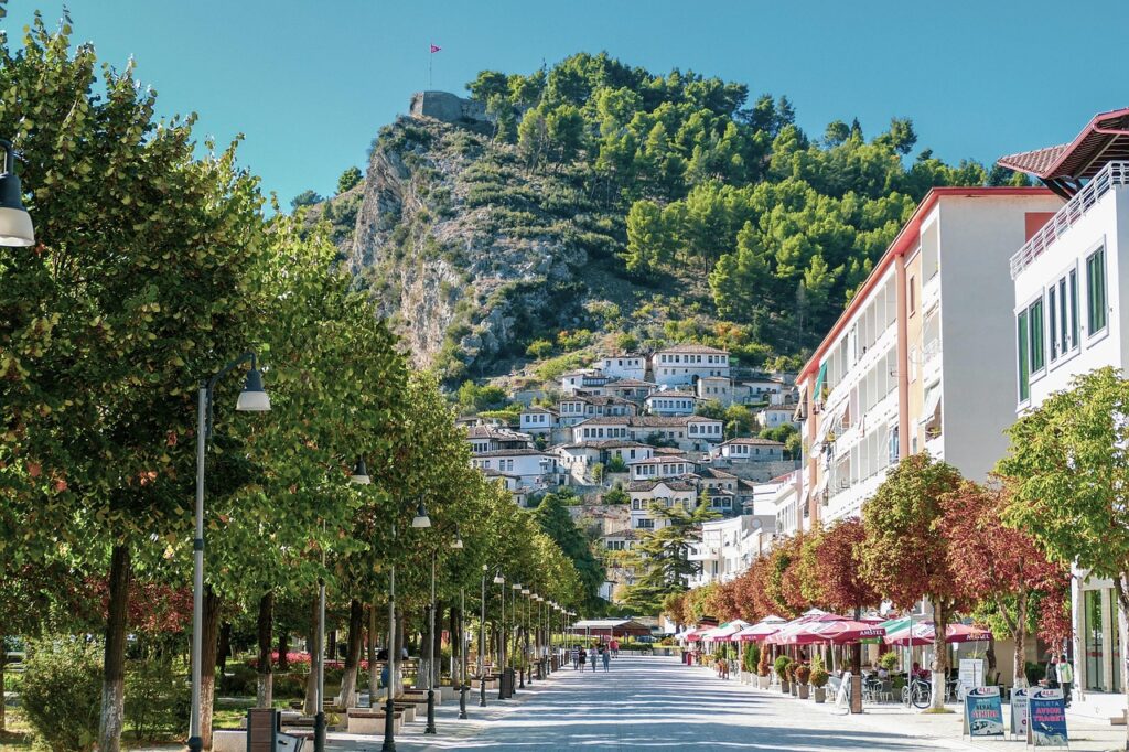 berat, albania, balkan, mangalem, old, city, history, europe, river, albania, albania, albania, albania, albania