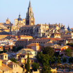 Primate Cathedral of Saint Mary in summer morning. Toledo, Spain